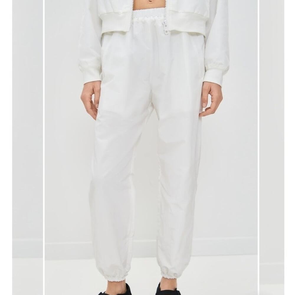 Eugenia Kim LOVE Martina White Tennis Warm-up Pants Size Small